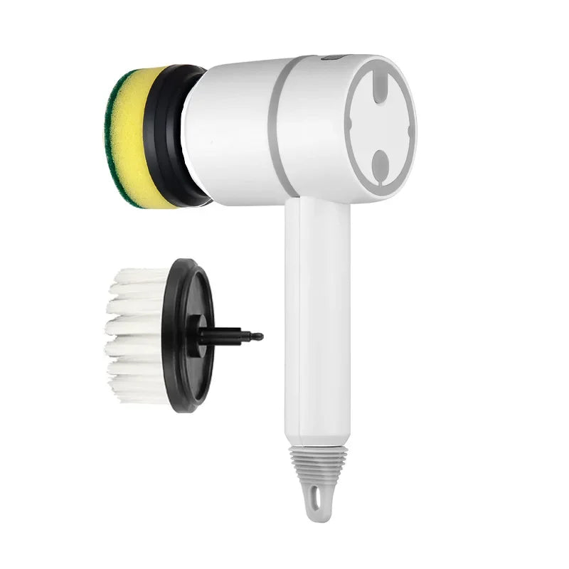Electric Cleaning Brush Multifunctional Cleaning Cloth Steel Wire Ball Brush Kitchen Dishwashing Brush Pot Brush Shoe Brush